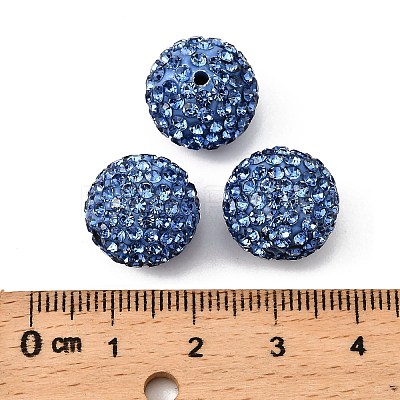 Pave Disco Ball Beads LS-RB-Q195-14mm-2-1