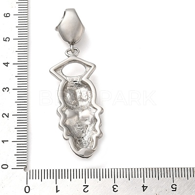 Halloween 304 Stainless Steel Enamel Pendants STAS-Q317-05E-AS-1