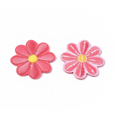 Computerized Embroidery Cloth Iron on/Sew on Patches DIY-WH0162-28J-1