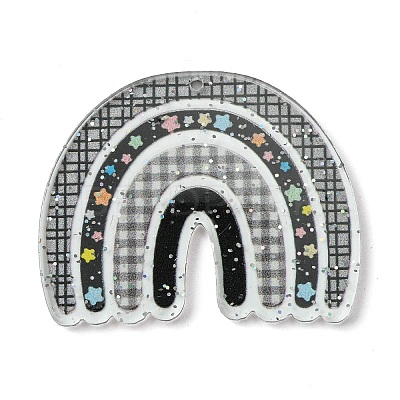 Opaque Acrylic Pendants LS-SACR-P032-01A-1
