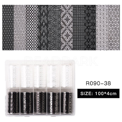 Hollow Nail Art Transfer Stickers MRMJ-R090-38-1