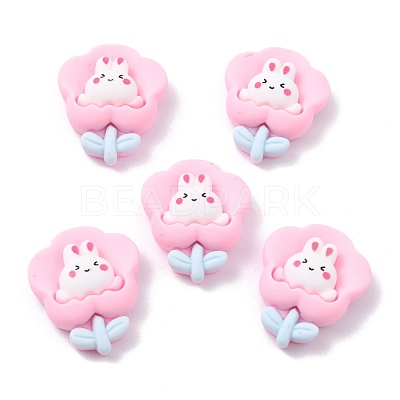 Opaque Resin Cabochons RESI-I037-01-1