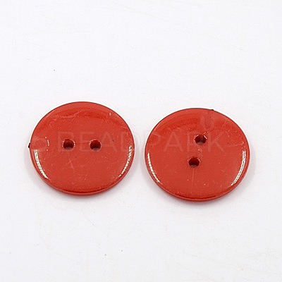 Acrylic Sewing Buttons BUTT-E084-B-04-1