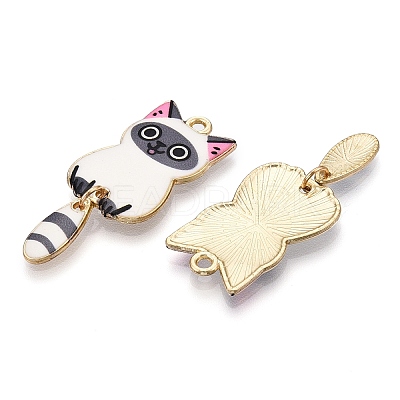 Alloy Enamel Pendants FIND-Q102-12B-1