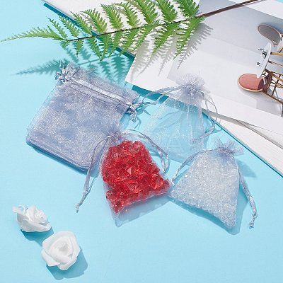 Organza Gift Bags with Drawstring X1-OP-R016-9x12cm-05-1