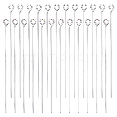 100Pcs Brass Eye Pins KK-BBC0013-41-1