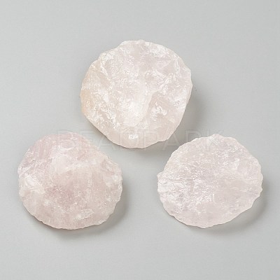 Rough Raw Natural Rose Quartz Beads G-H254-11B-1