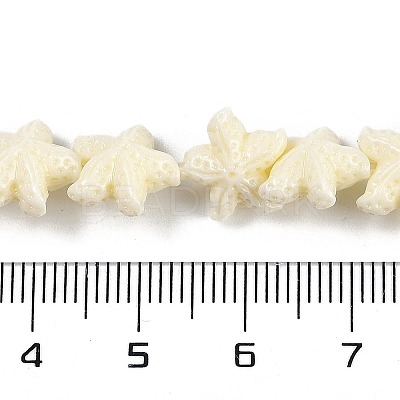 Synthetic Coral Dyed Carved Beads Strands CORA-K009-06A-02-1