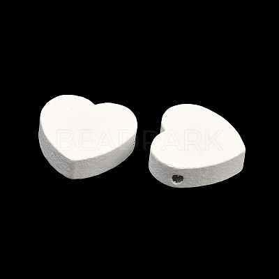 Spray Painted Wood Beads WOOD-L023-01B-1