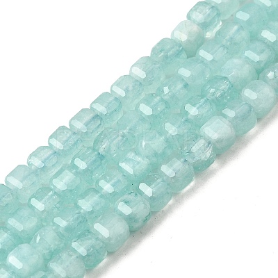 Natural White Jade Beads Strands G-F797-A17-01A-1