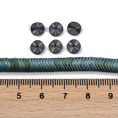 Electroplated Synthetic Non-magnetic Hematite Beads Strands G-H020-M01-24-1