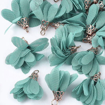 Chiffon Pendants FIND-S300-03G-1