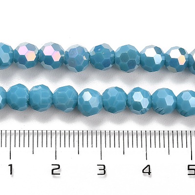 Opaque Glass Beads Stands X-EGLA-A035-P6mm-B12-1