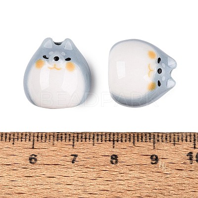 Handmade Porcelain Beads PORC-Q008-13B-1