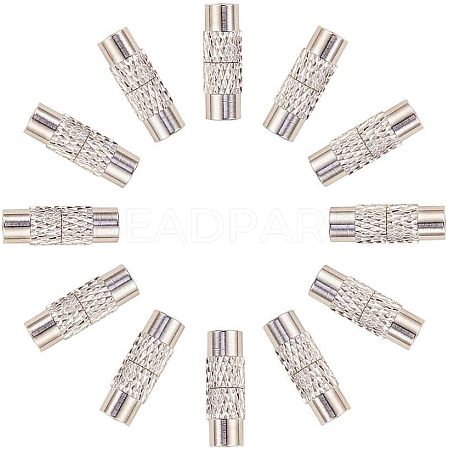 Brass Screw Clasps KK-NB0002-10-1