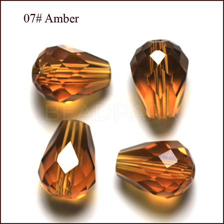 Imitation Austrian Crystal Beads SWAR-F062-8x6mm-07-1