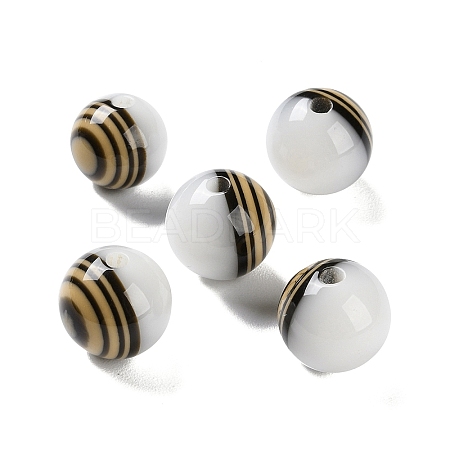 Opaque Resin Beads RESI-U009-04B-1