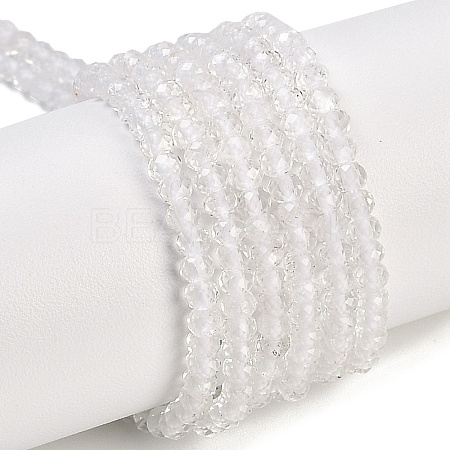 Natural Quartz Crystal Beads Strands G-H071-A05-01-1