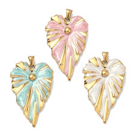 304 Stainless Steel Pendants STAS-D224-07G-03-1