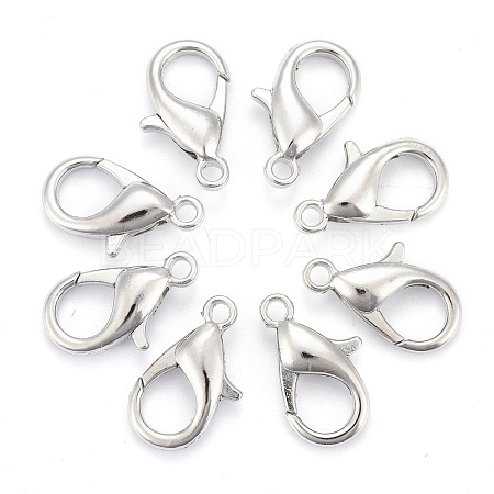 Zinc Alloy Lobster Claw Clasps E106-1