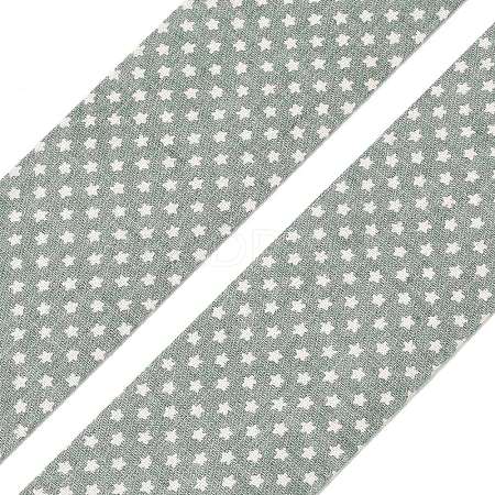 5M Cotton Linen Strar Printed Ribon OCOR-K008-01C-03-1