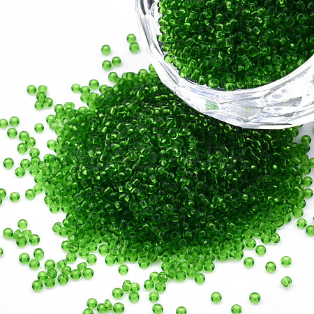15/0 Transparent Czech Glass Seed Beads SEED-N004-004-09-1