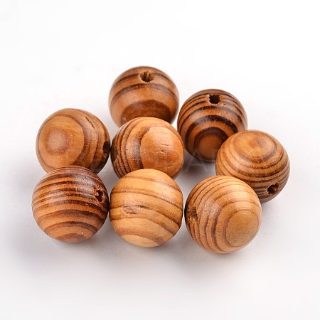Natural Wood Beads LS-X-WOOD-Q009-8mm-LF-1