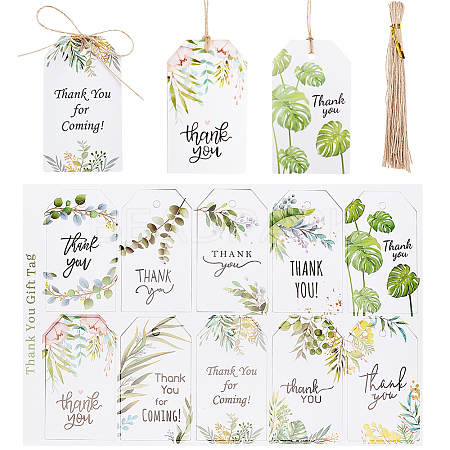 5 Sheets 10 Styles Thanksgiving Day Theme Thank You Gift Tags DIY-WH0325-49-1