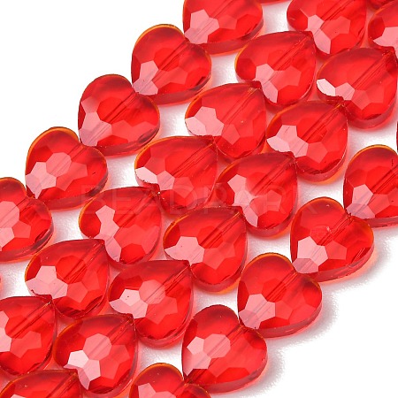 Transparent Glass Beads Strands GL-CBA7A17-03A-01-1