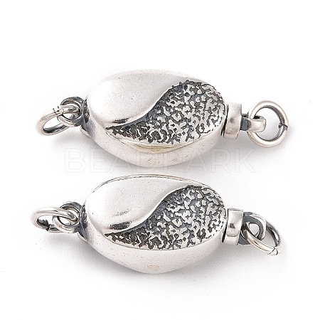 925 Sterling Silver Box Clasps STER-D035-18AS-1