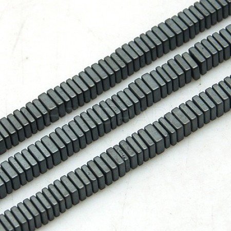 Non-magnetic Synthetic Hematite Beads Strands X-G-K003-3mm-07F-1