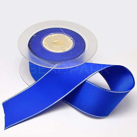 Wide Wired Grosgrain Ribbon for Gift Packing SRIB-L010-38mm-352-1