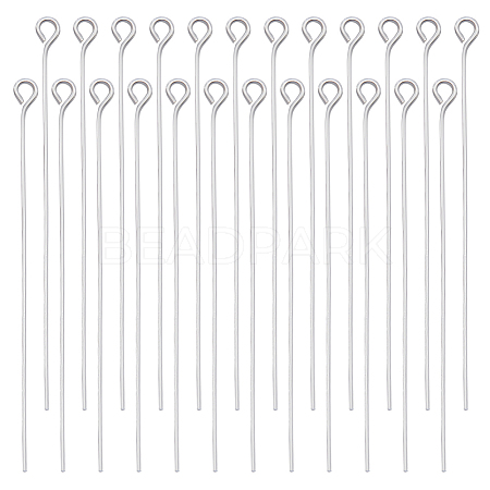 100Pcs Brass Eye Pins KK-BBC0013-41-1