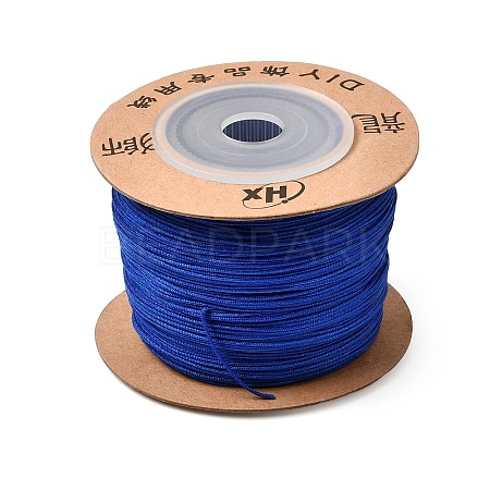 Nylon Braided Cord for Jewelry Making Macrame Craft NWIR-N003-0.6mm-05J-1