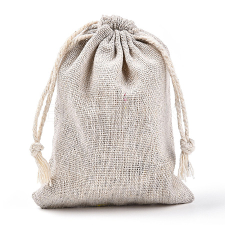 Cotton Packing Pouches Drawstring Bags X1-ABAG-R011-9x12-1