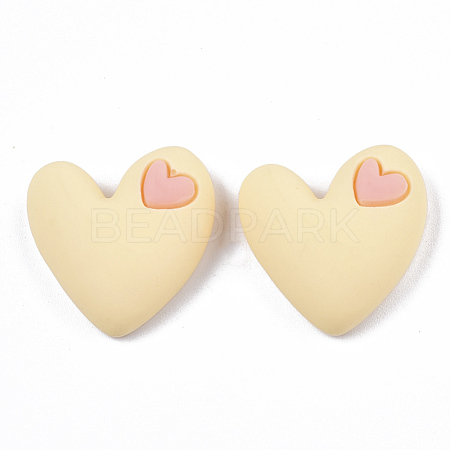 Opaque Resin Cabochons CRES-N022-66E-1