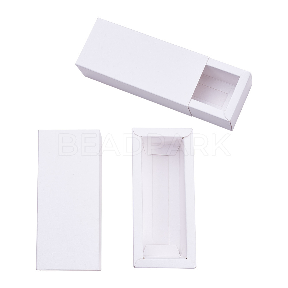 Kraft Paper Drawer Box - Beadpark.com