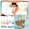DIY Woven Net/Web with Feather Making Kits DIY-GA0008-81-5