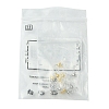 12Pcs 2 Colors 304 Stainless Steel and Plastic Clip-on Earring Findings KY-FS0001-28-6