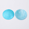 Dyed Freshwater Capiz Shell Big Pendants X-SHEL-T007-62A-2