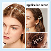 8 Style Starfish Alligator Hair Clips & Stud Earrings & Headband Set AJEW-PH0011-44-6