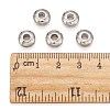 Brass Micro Pave Cubic Zirconia Beads ZIRC-F001-121P-4