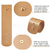 4Pcs 4 Color Adjustable Imitation Leather Napkin Rings AJEW-CF0001-11-4