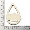 Wood Pendants WOOD-M012-01B-3