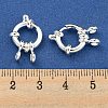 304 Stainless Steel Spring Ring Clasps STAS-G190-17S-3