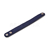 Faux Suede Snap Cord Bracelet BJEW-F428-11-2