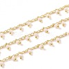 Handmade Glass Beaded Chains CHC-K008-B02-3