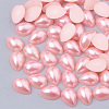 ABS Plastic Imitation Pearl Cabochons SACR-R749-6x4mm-Z17-1