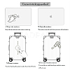 PVC Self Adhesive Butterfly Sticker Labels STIC-PW0015-13-5