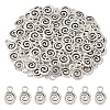 100Pcs Tibetan Style Alloy Charms FIND-YW0008-81-1